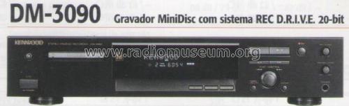 MiniDisc Recorder DM-3090; Kenwood, Trio- (ID = 2159592) Reg-Riprod