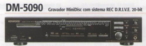 Stereo Minidisc Recorder DM-5090; Kenwood, Trio- (ID = 2159368) R-Player
