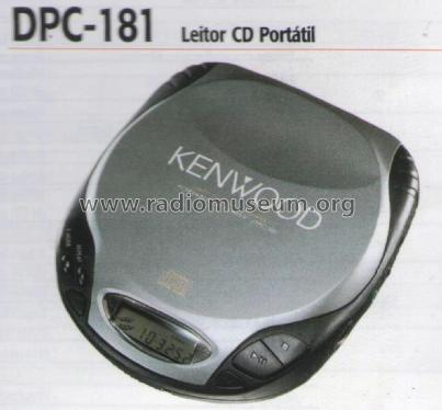 Portable CD Player DPC-181; Kenwood, Trio- (ID = 2158307) R-Player