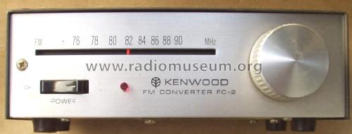 FM Converter FC-2; Kenwood, Trio- (ID = 1707064) Converter