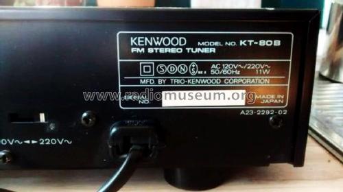 FM Stereo Tuner KT-80B; Kenwood, Trio- (ID = 1902963) Radio