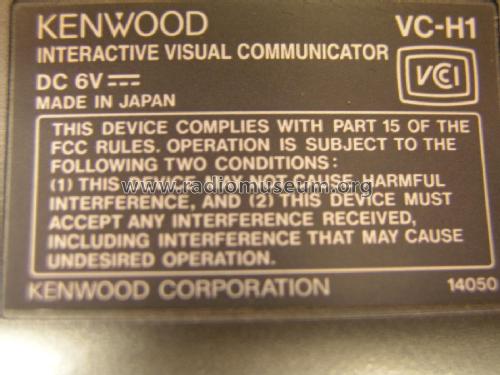 Interactive Visual Communicator VC-H1; Kenwood, Trio- (ID = 1953509) Amateur-D