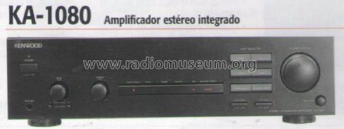 Stereo Integrated Amplifier KA-1080; Kenwood, Trio- (ID = 2163419) Ampl/Mixer
