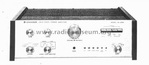 Solid State Stereo Amplifier KA-4000; Kenwood, Trio- (ID = 659252) Verst/Mix