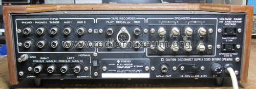 Solid State Stereo Amplifier KA-4002; Kenwood, Trio- (ID = 2099002) Ampl/Mixer