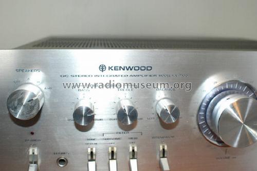 DC Stereo Integrated Amplifier KA-7100; Kenwood, Trio- (ID = 1182215) Ampl/Mixer