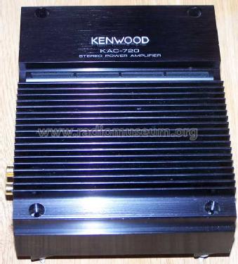 Stereo Power Amplifier KAC-720; Kenwood, Trio- (ID = 820075) Ampl/Mixer