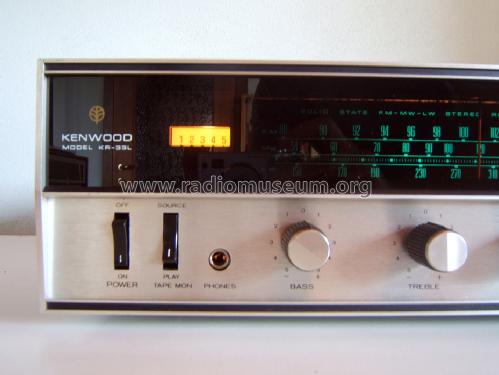 Solid State FM-MW-LW Stereo Receiver KR 33L; Kenwood, Trio- (ID = 1711324) Radio