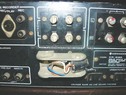 Stereo Receiver KR-6160; Kenwood, Trio- (ID = 1808065) Radio