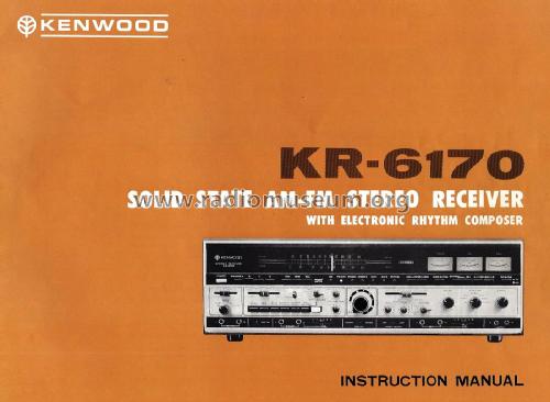 Stereo Receiver KR-6170; Kenwood, Trio- (ID = 1940252) Radio
