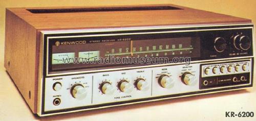 Stereo Receiver KR-6200; Kenwood, Trio- (ID = 2083236) Radio