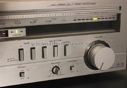 Stereo Receiver KR-730; Kenwood, Trio- (ID = 1234706) Radio