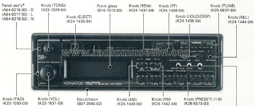 KRC-255D; Kenwood, Trio- (ID = 1309853) Car Radio