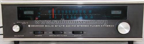 Solid State AM-FM Stereo Tuner KT-3500; Kenwood, Trio- (ID = 1029960) Radio