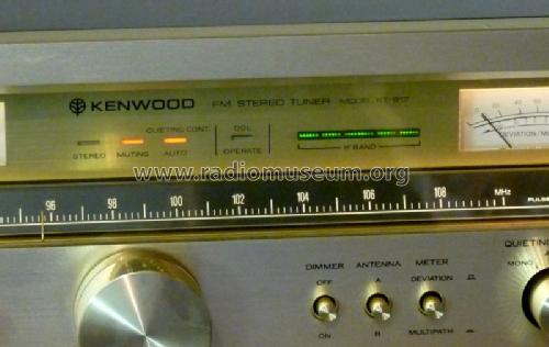 FM Stereo Tuner KT-917; Kenwood, Trio- (ID = 756165) Radio