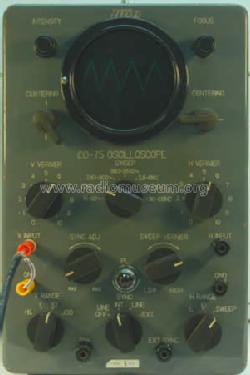 Oscilloscope CO-75; Kenwood, Trio- (ID = 207837) Equipment