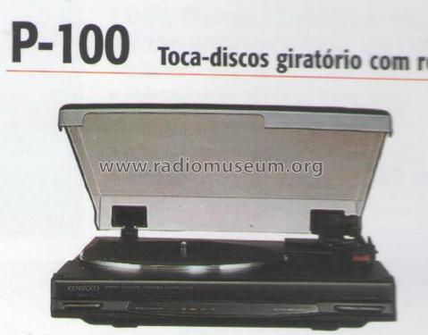 Stereo Automatic Turntable System P-100; Kenwood, Trio- (ID = 2158113) R-Player