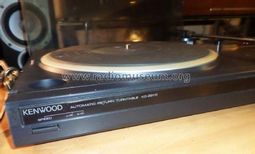 Semi Automatic Turntable KD-291R; Kenwood, Trio- (ID = 2025823) R-Player