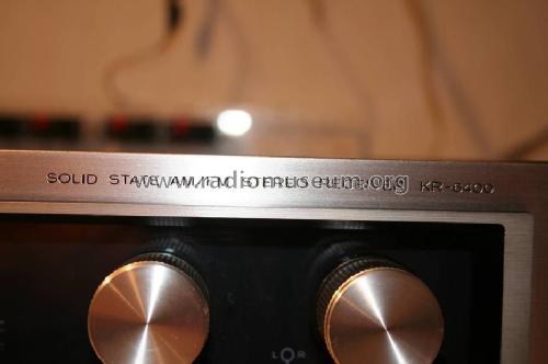 Solid State AM/FM Stereo Receiver KR-6400; Kenwood, Trio- (ID = 1383452) Radio