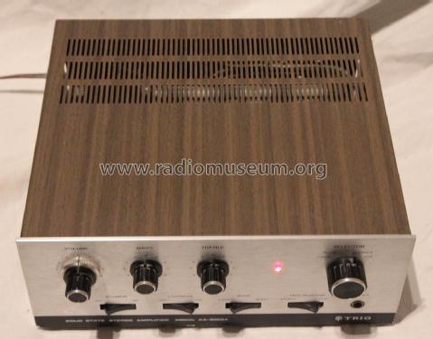 Solid State Stereo Amplifier KA-2000A; Kenwood, Trio- (ID = 2325671) Ampl/Mixer
