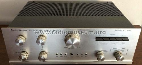 Solid State Stereo Amplifier KA-6000; Kenwood, Trio- (ID = 2503833) Ampl/Mixer