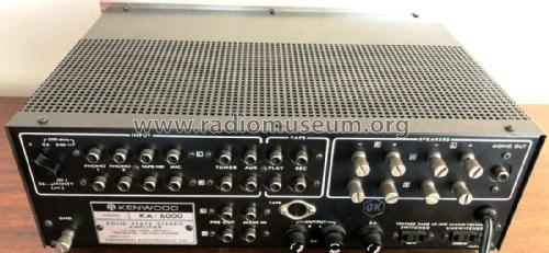 Solid State Stereo Amplifier KA-6000; Kenwood, Trio- (ID = 2503837) Ampl/Mixer
