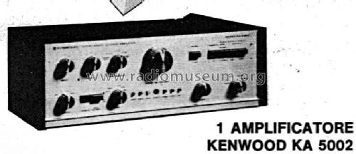 Solid State Stereo Amplifier KA-5002; Kenwood, Trio- (ID = 950280) Ampl/Mixer