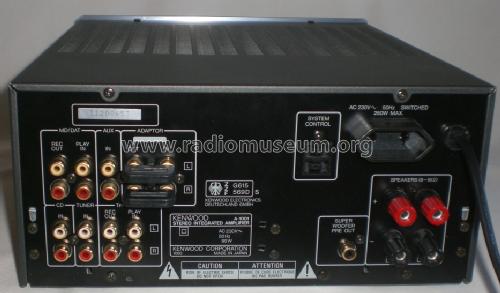 Stereo Amplifier A-1001; Kenwood, Trio- (ID = 1713440) Ampl/Mixer