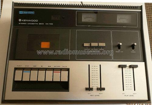 Stereo Cassette Deck KX-700; Kenwood, Trio- (ID = 2046724) R-Player