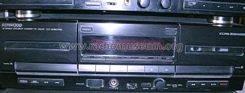 Stereo Double Cassette Deck KX-W8070S; Kenwood, Trio- (ID = 1296834) Reg-Riprod