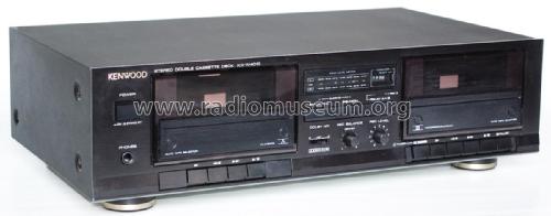 Stereo Double Cassette Deck KX-W4010; Kenwood, Trio- (ID = 1824427) R-Player