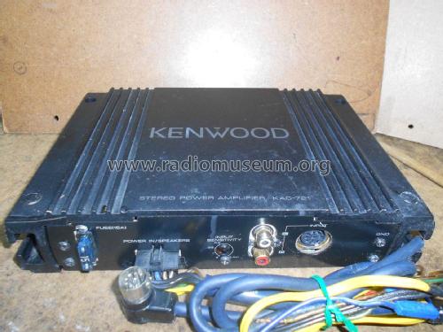 Stereo Power Amplifier KAC-721; Kenwood, Trio- (ID = 2153478) Ampl/Mixer