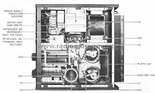 Linear Amplifier TL-922; Kenwood, Trio- (ID = 2298284) Amateur-D