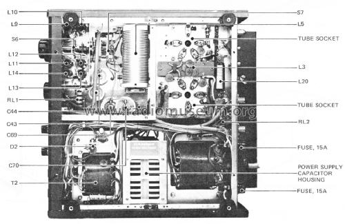 Linear Amplifier TL-922; Kenwood, Trio- (ID = 2298285) Amateur-D