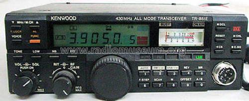 TR-851E; Kenwood, Trio- (ID = 1723670) Amat TRX