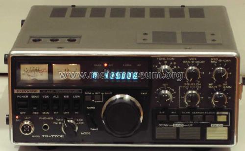 V-UHF Transceiver TS-770E; Kenwood, Trio- (ID = 1108813) Amat TRX