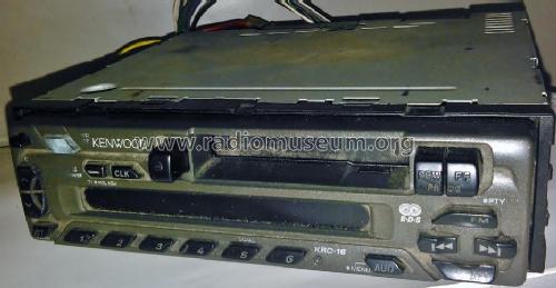 Cassette Receiver XRC-16G; Kenwood, Trio- (ID = 1981239) Car Radio