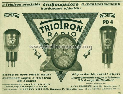 Triotron-ORA ; Schrack Triotron; (ID = 1910052) Parleur