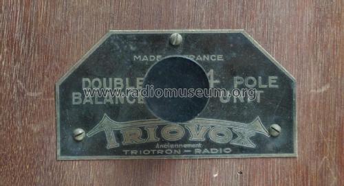Triovox Diffuseur à 4 pôles - Double Balance 4 Pole Unit ; Triovox-Radio (ID = 2668223) Altavoz-Au
