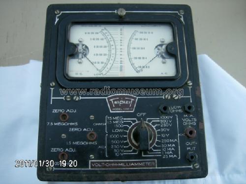 Volt-Ohm-Milliammeter 1200C; Triplett Electrical (ID = 951543) Equipment
