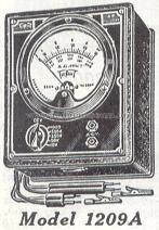 A.C. Voltmeter 1209A; Triplett Electrical (ID = 207088) Equipment