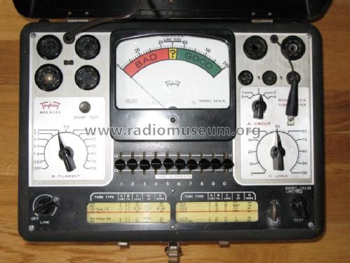 Tube Tester 3413-A; Triplett Electrical (ID = 541947) Ausrüstung