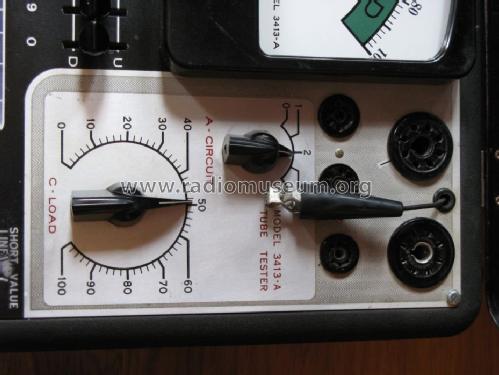 Tube Tester 3413-A; Triplett Electrical (ID = 541953) Ausrüstung