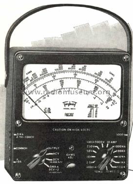 Volt-Ohm-Milliammeter 625-N; Triplett Electrical (ID = 1076237) Equipment