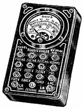 AC-DC Volt-Ohm-Milliammeter 736; Triplett Electrical (ID = 1307028) Equipment