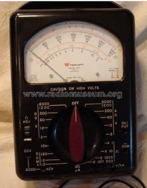 Multimeter 630; Triplett Electrical (ID = 1230926) Equipment