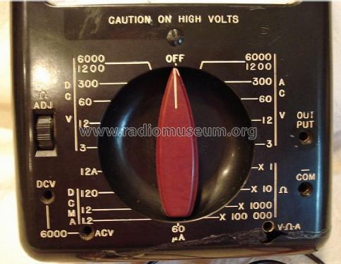 Multimeter 630; Triplett Electrical (ID = 1230928) Equipment