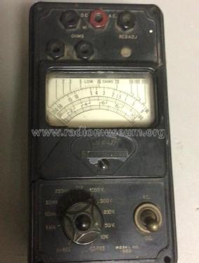 Pocket Volt-Ohm-Milliammeter 666; Triplett Electrical (ID = 3078232) Equipment