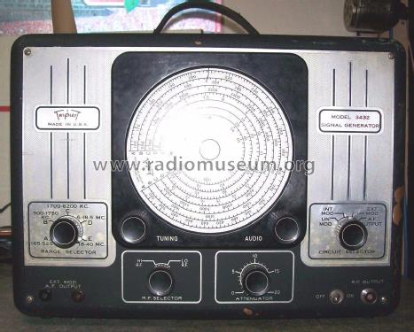 Test Oscillator 3432; Triplett Electrical (ID = 1915709) Equipment