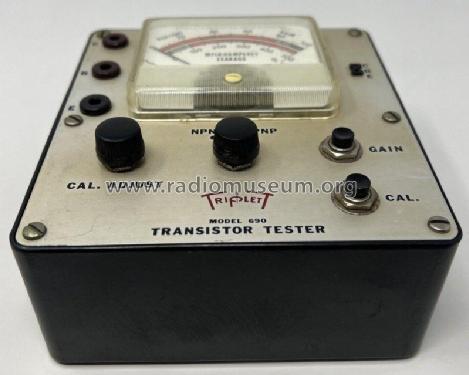 Transistor Tester 690; Triplett Electrical (ID = 2795623) Equipment